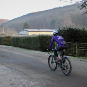 gravel bike in de ardennen